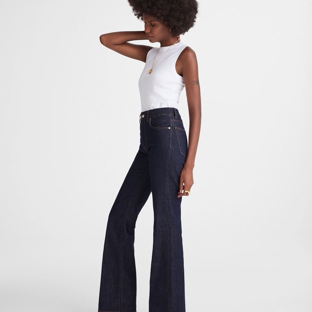 Women's Madewell Vintage Flare Jean - Picture 3 of 6